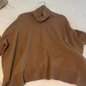 Loft xs Cozy Brown Turtleneck Sweater